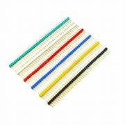 10PCS Header 40 Pin 1x40 Single Row Male 2.54 Breakable Pin Connector Strip For Arduino