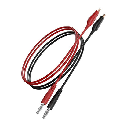 1set Banana Plug to Crocodile Clip Test Total Length of 2Channels