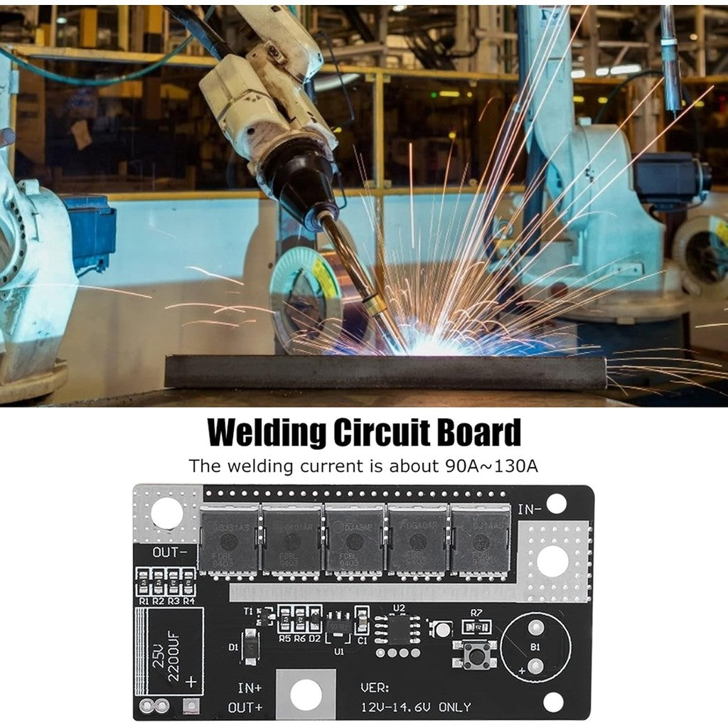 12V Battery DIY Spot Welding Machine Spot Welding Pen PCB Circuit Board Portable Storage  Welding