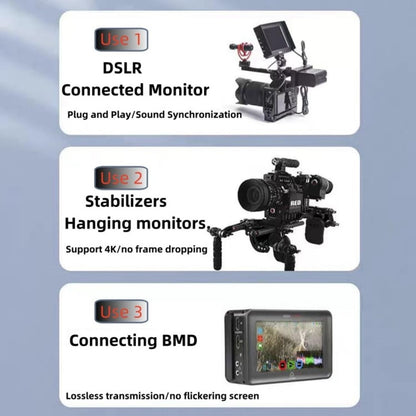 Micro HDMI To HDMI Cable 4K HDMI Cable For Camera  Raspiberry Pi