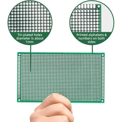 Pcb Board 15 * 20cm 18*30 Double-sided Solder Coating Universal Board Multifunctional Experimental Circuit Board