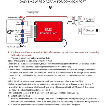 Daly Power Central lifepo4 BMS 12v 24v 36v 48v 30a 60a 100a 4s 8s 12s 16s 3.2v Manufactured