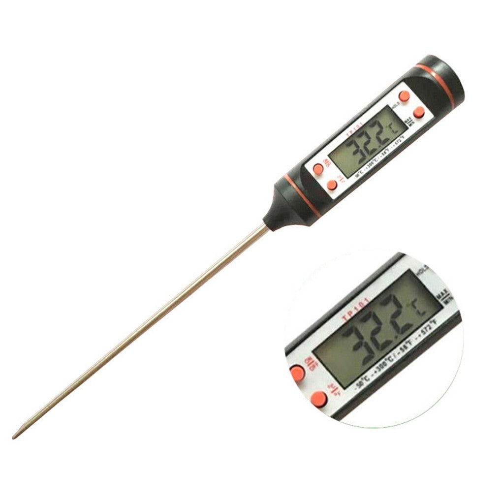 Digital Food Kitchen Thermometer Probe  LCD Meat Cooking Candy Sugar thermometer TP101