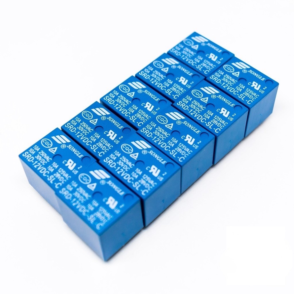 5Pcs 5Pin Relays SPDT 3V 5V 6V 12V 24V 24V