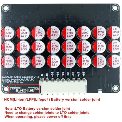 Active Balancer 12V 24V 48V 5A 3S 4S 8S 12S 13S 14S 16S Lifepo4 Lithium ion battery 32650 32700