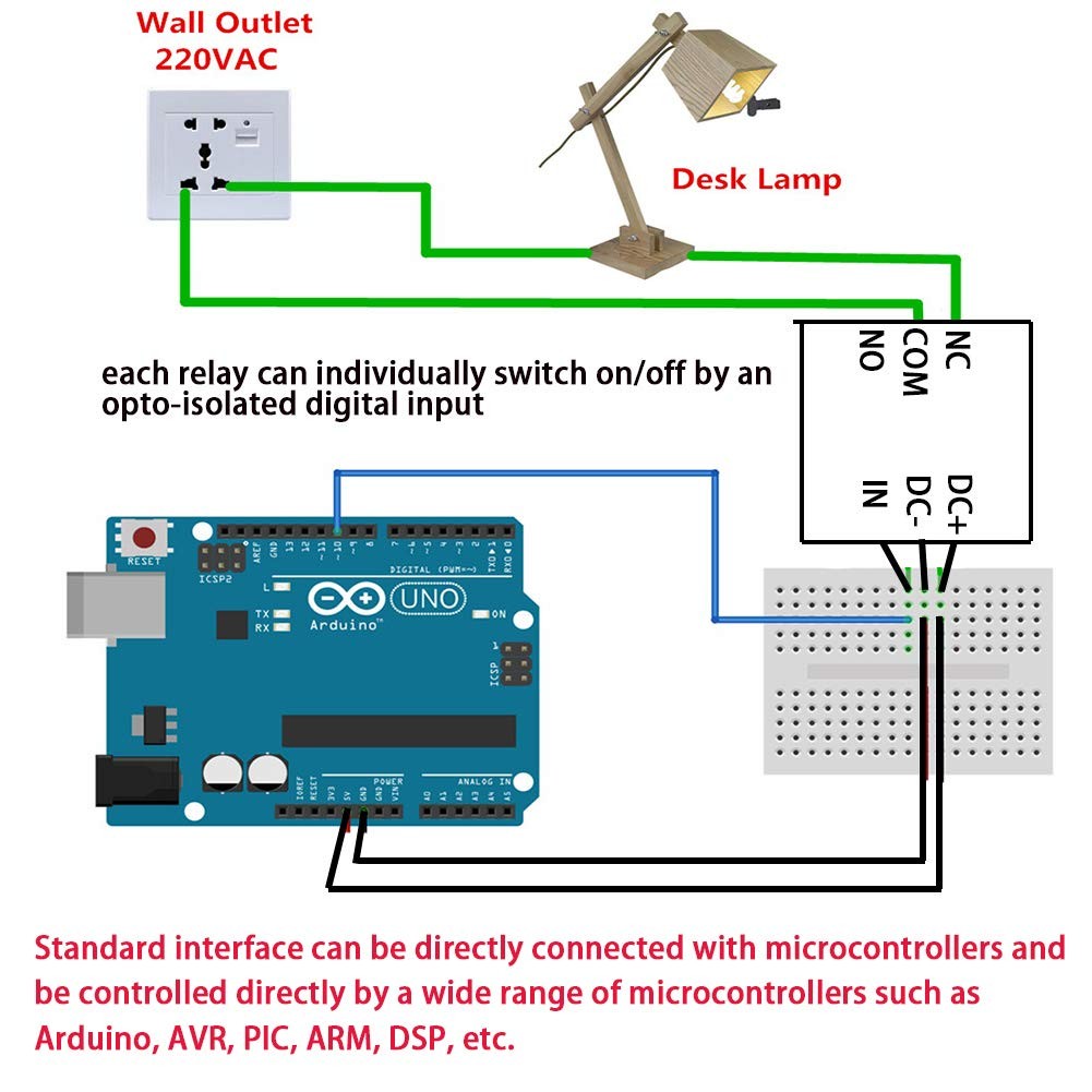 16 Channel 5V 12V 24V 10A Relay Module