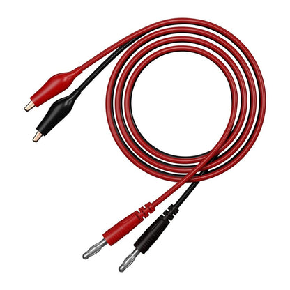 1set Banana Plug to Crocodile Clip Test Total Length of 2Channels