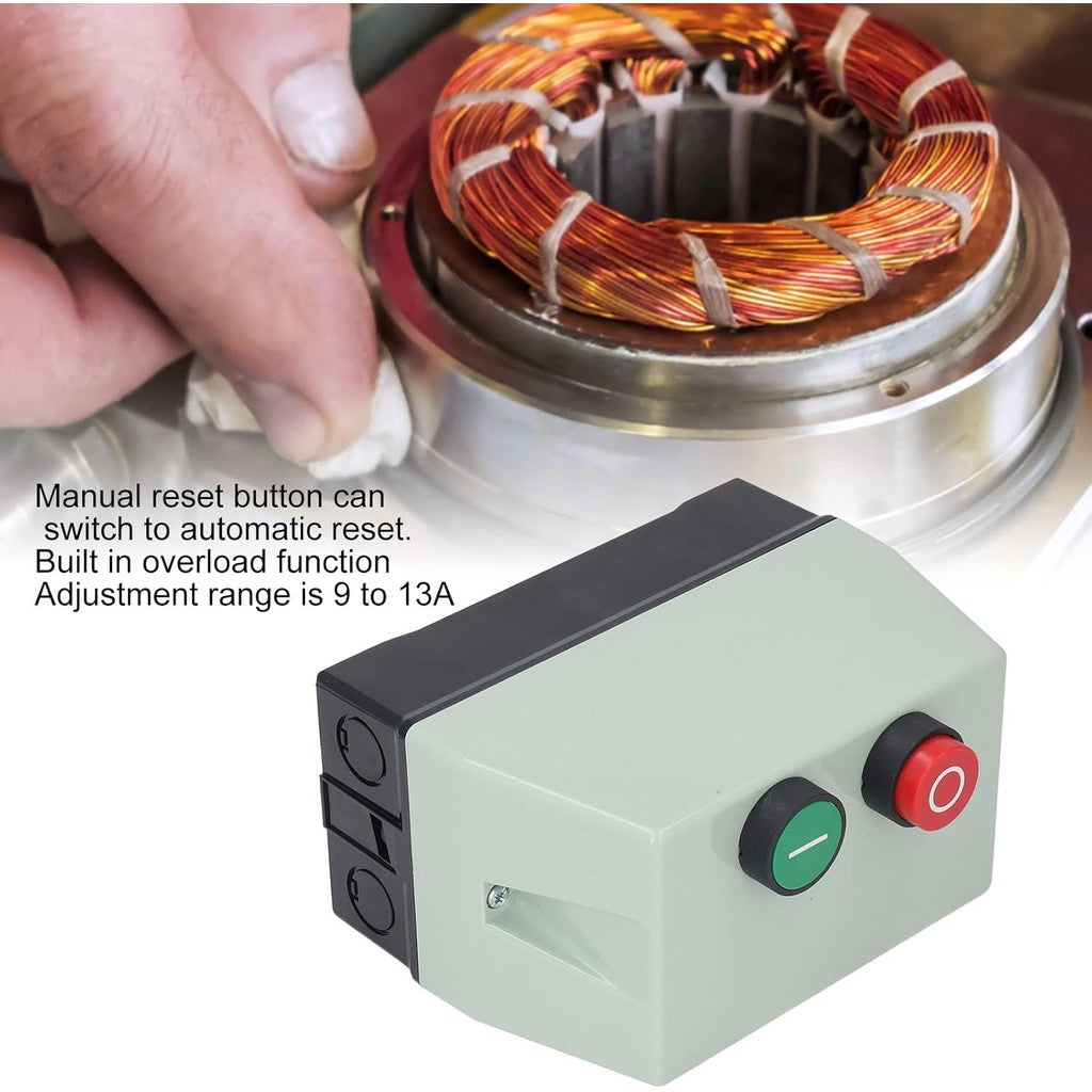 Magnetic starter controller protects magnetic start-stop switch