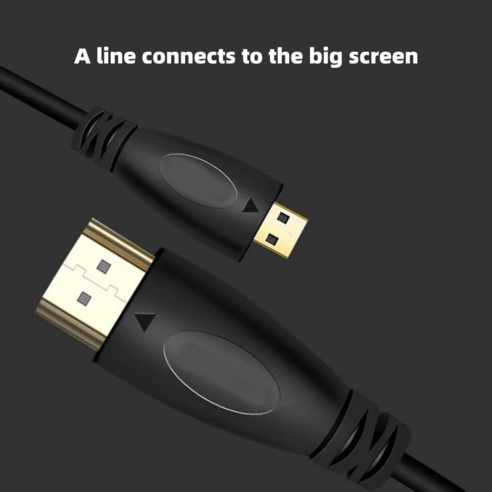 Micro HDMI To HDMI Cable 4K HDMI Cable For Camera  Raspiberry Pi