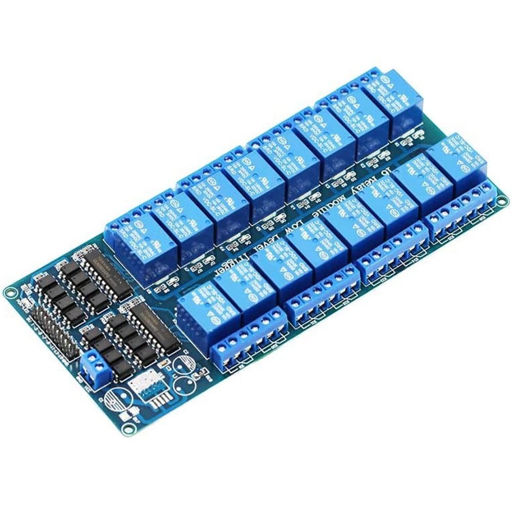 16 Channel 5V 12V 24V 10A Relay Module