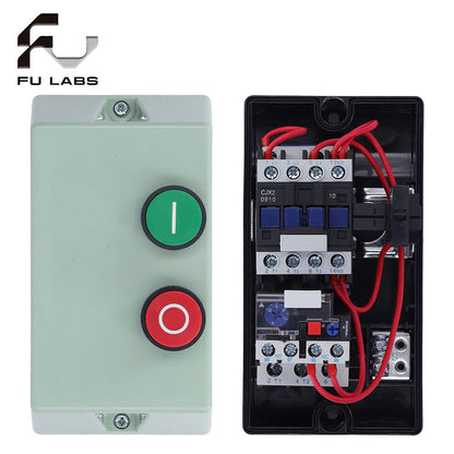 Magnetic starter controller protects magnetic start-stop switch
