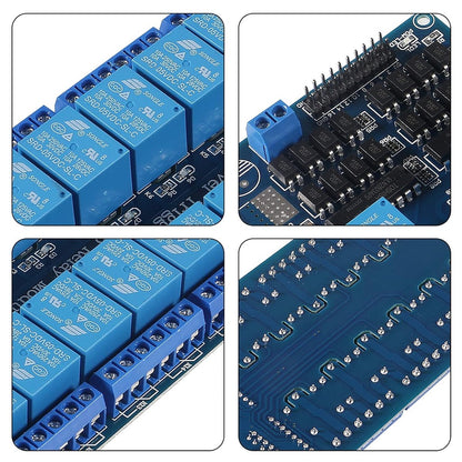 16 Channel 5V 12V 24V 10A Relay Module
