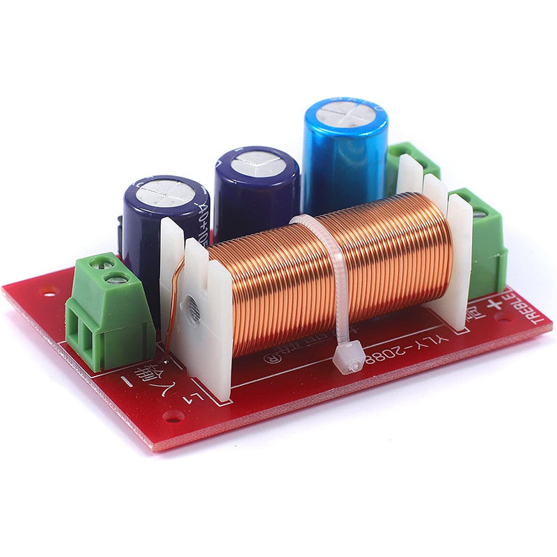 YLY-2088 2 Way Crossover Filters Module 400W HiFi Speaker Modification Upgrade Board Full Range Treble Bass Welding Free