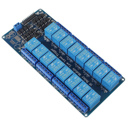16 Channel 5V 12V 24V 10A Relay Module
