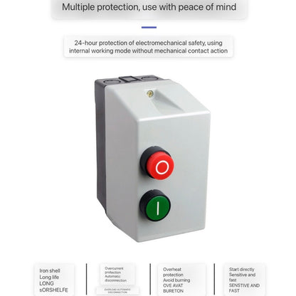Magnetic starter controller protects magnetic start-stop switch