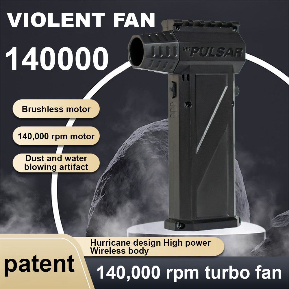 Turbo Jet Fan x3 Pro Violent Fan 140000 rpm Powerful Blower Vacuum Cleaner Type-C Charging Turbo Charging