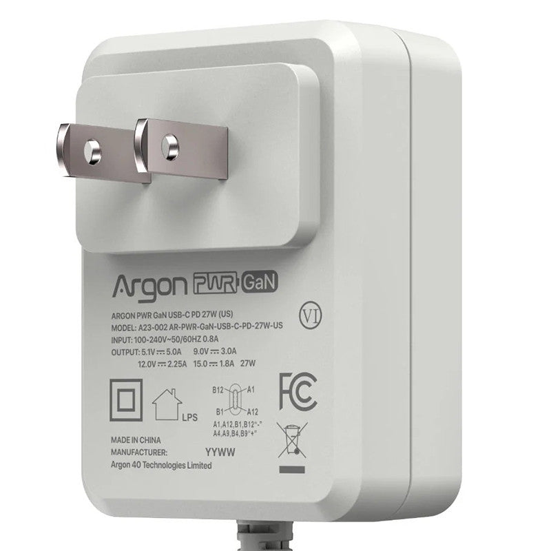 1.5M Power Supply 27W PD for Raspberry Pi 5 High quality wire 2464 18AWG 80℃ 300V