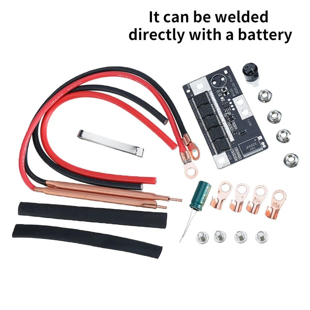 12V Battery DIY Spot Welding Machine Spot Welding Pen PCB Circuit Board Portable Storage  Welding