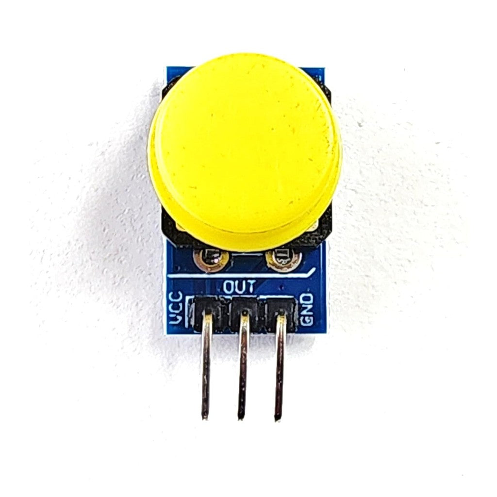 1PCS 12X12MM Big key module Big button module Light touch switch module with hat High level output f