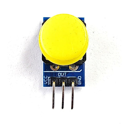 1PCS 12X12MM Big key module Big button module Light touch switch module with hat High level output f