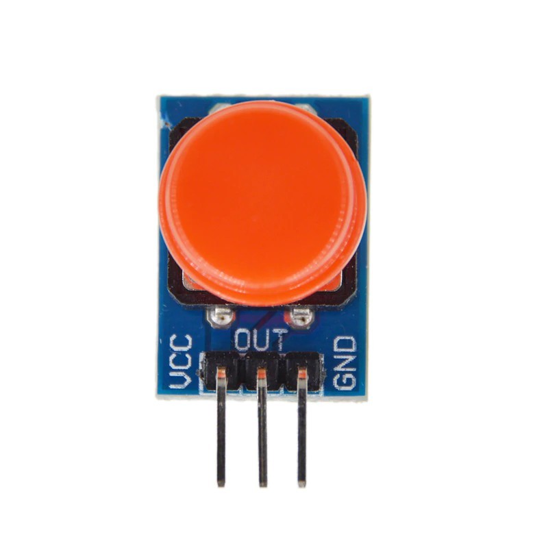 1PCS 12X12MM Big key module Big button module Light touch switch module with hat High level output f
