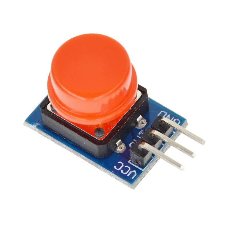 1PCS 12X12MM Big key module Big button module Light touch switch module with hat High level output f