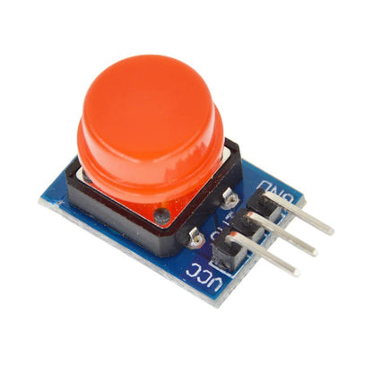 1PCS 12X12MM Big key module Big button module Light touch switch module with hat High level output f
