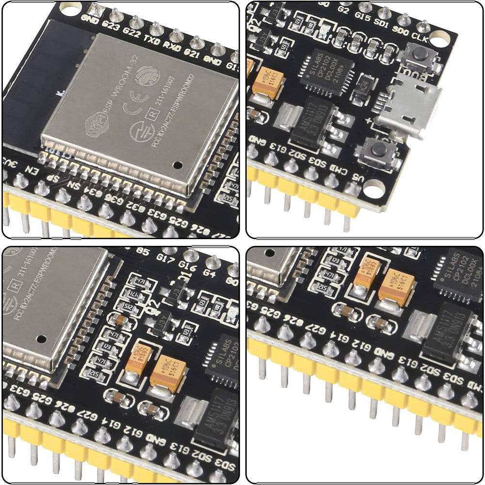 ESP32 Development Board WiFi+Bluetooth Ultra-Low Power Consumption Dual Core ESP-32 ESP-32S ESP 32 Similar ESP8266