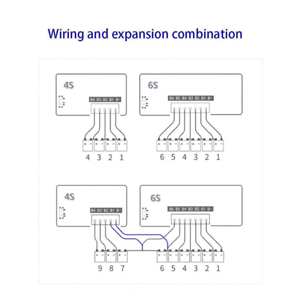 4S 6S 6A Active Equalizer Whole Group Balancer Lifepo4 Lithium Active Battery Energy Transfer Equalization Capacitor