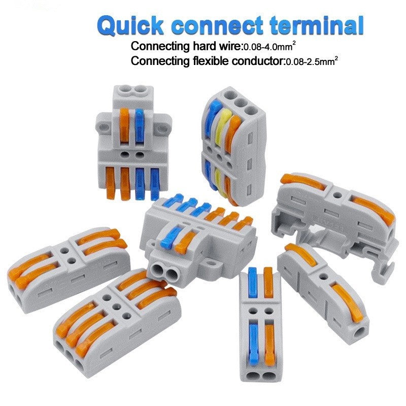 Quick Wire Terminal Connector Universal Wiring Cable Connector Wire connector 32A quick connector