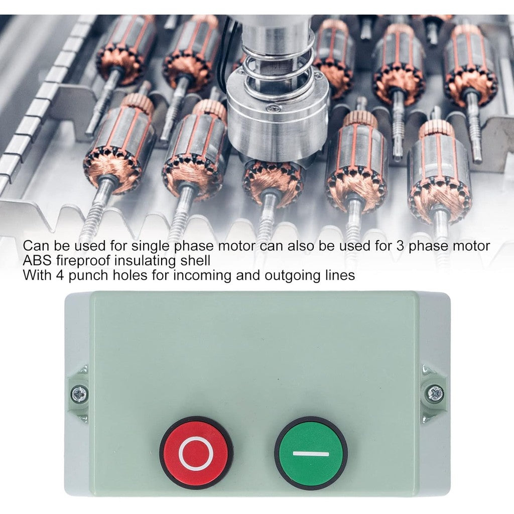 Magnetic starter controller protects magnetic start-stop switch