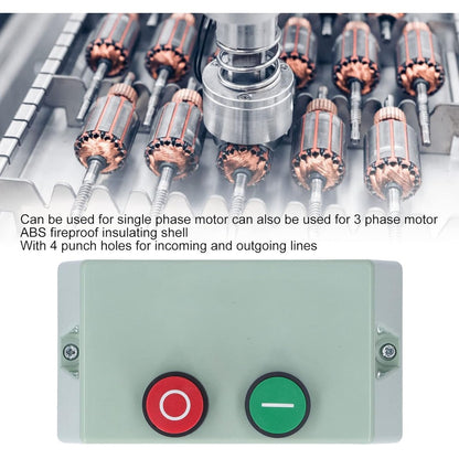 Magnetic starter controller protects magnetic start-stop switch