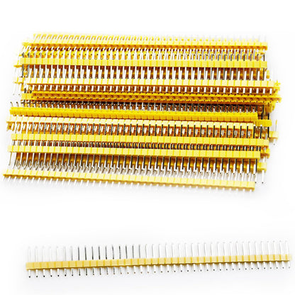 10PCS Header 40 Pin 1x40 Single Row Male 2.54 Breakable Pin Connector Strip For Arduino