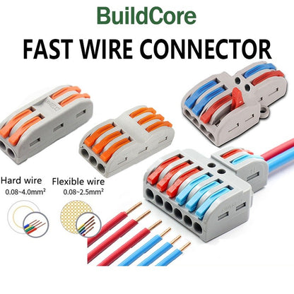 Quick Wire Terminal Connector Universal Wiring Cable Connector Wire connector 32A quick connector