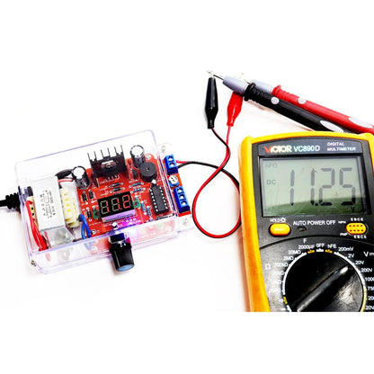 LM317 Adjustable Power Supply DIY Electronic Kit Regulated Voltage PCB Board 110V 220V 12V Stabilize