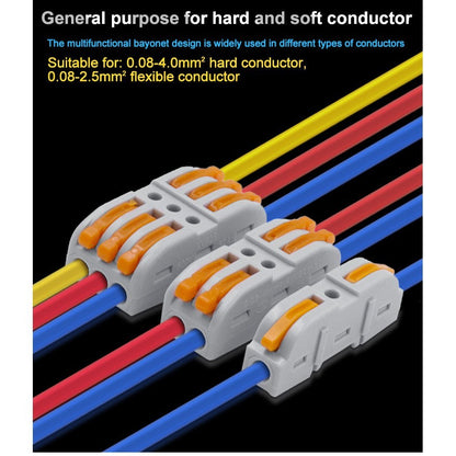 Quick Wire Terminal Connector Universal Wiring Cable Connector Wire connector 32A quick connector