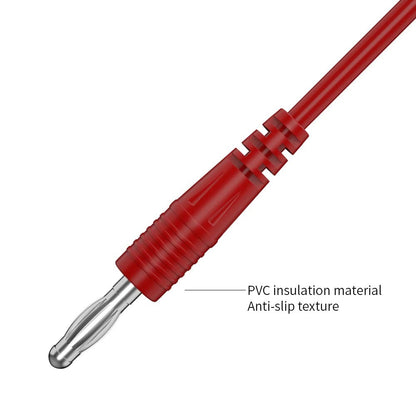 1set Banana Plug to Crocodile Clip Test Total Length of 2Channels