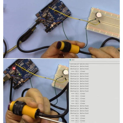 E18-D80NK Infrared Avoidance Sensor Close To Switch Smart Car 3-80cm With Dupont Head