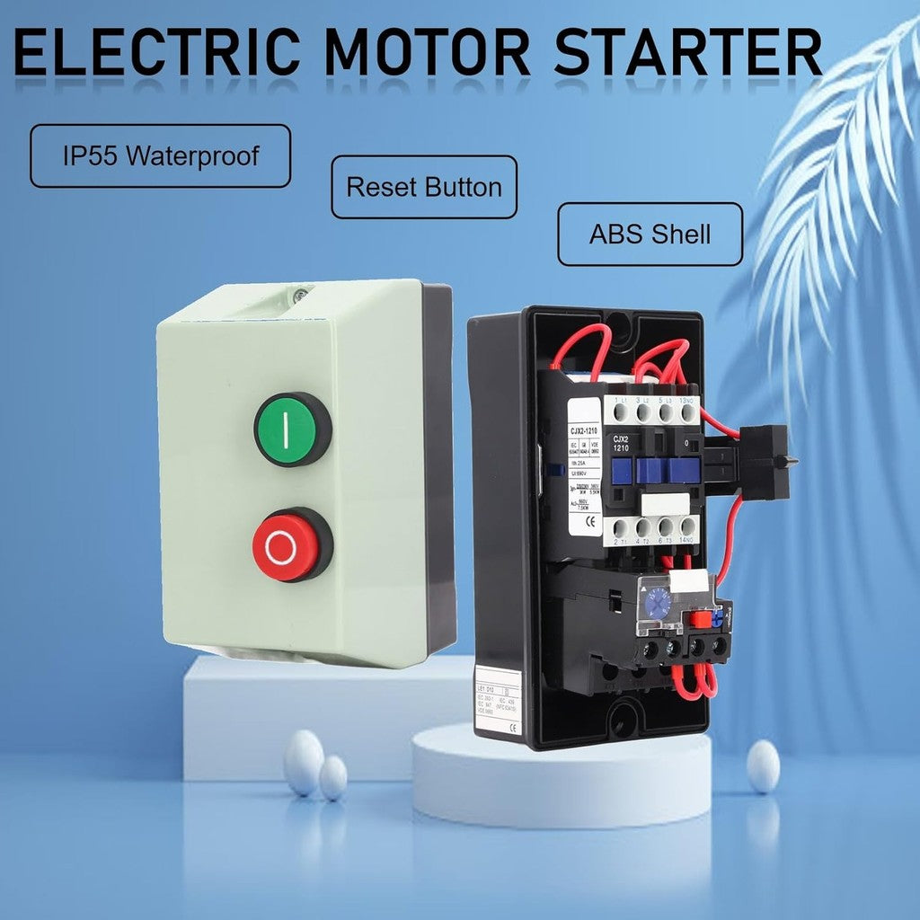 Magnetic starter controller protects magnetic start-stop switch