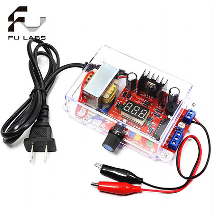 LM317 Adjustable Power Supply DIY Electronic Kit Regulated Voltage PCB Board 110V 220V 12V Stabilize