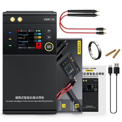 FNIRSI SWM-10 Portable Battery Spot Welder DIY Mini Welding Machine 18650 Battery Pack Welding Tool 5000mah Weldable 0.25mm