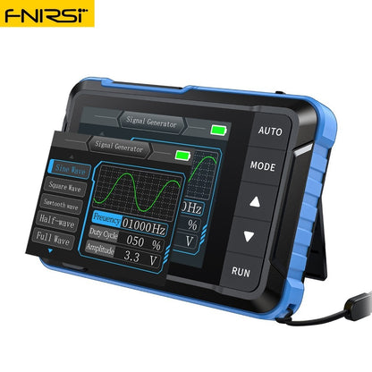 FNIRSI DSO153 Digital Portable Oscilloscope Signal Generator 2in1 1MHz Bandwidth 5MSa/s Sampling Rate Electronics Repair Tools 15X9CM