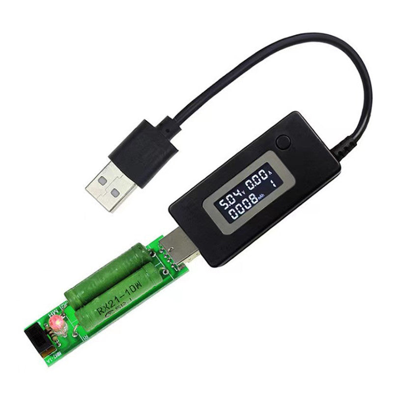 1pcs LCD Screen USB Tester Voltage Current Meter r Detector Digital Display USB Meter