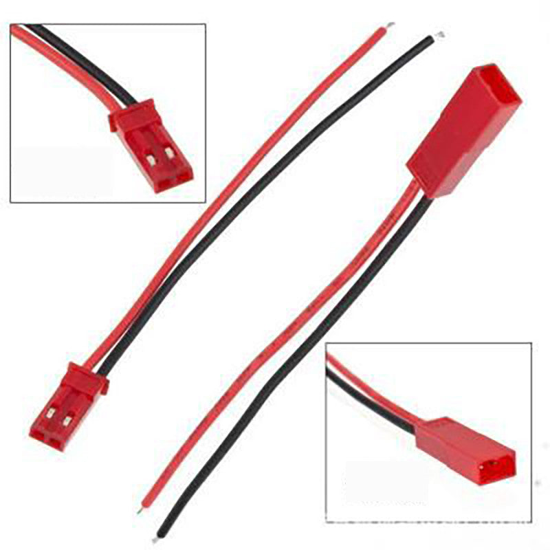 Fulabs 10pairs 150mm JST male female connector plug cable for RC ESC LIPO Battery Helicopter DIY FPV Drone Quadcopter