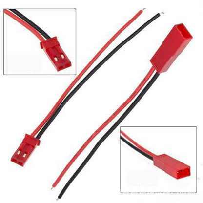 Fulabs 10pairs 150mm JST male female connector plug cable for RC ESC LIPO Battery Helicopter DIY FPV Drone Quadcopter