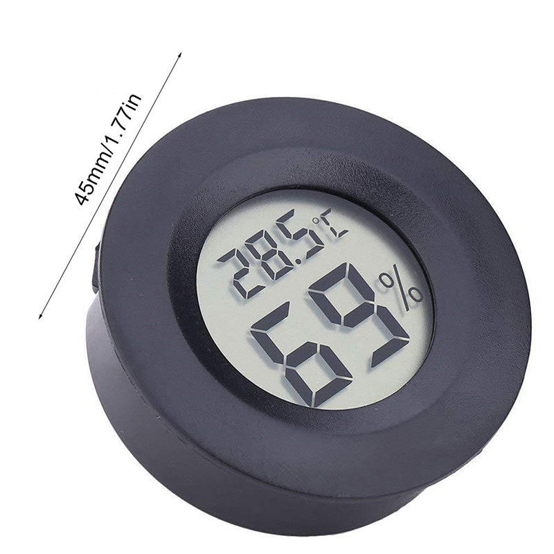 1pcs 2 In 1 Thermometer Hygrometer Celsius Fahrenheit Mini LCD Digital Temperature Humidity Meter Detector Thermograph Indoor Room Instrument