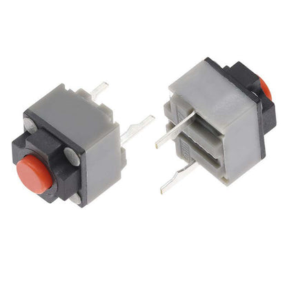 4Pcs 6*6*7.3mm Square Silent Mouse Micro Switch Button Compatible with Logitech Mouse 10 Millions Lifetime