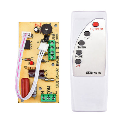 Modified Board Circuit Board Control Motherboard Fan Remote Control Floor Electric Fan Computer Board with Remote Control Type Without Battery
