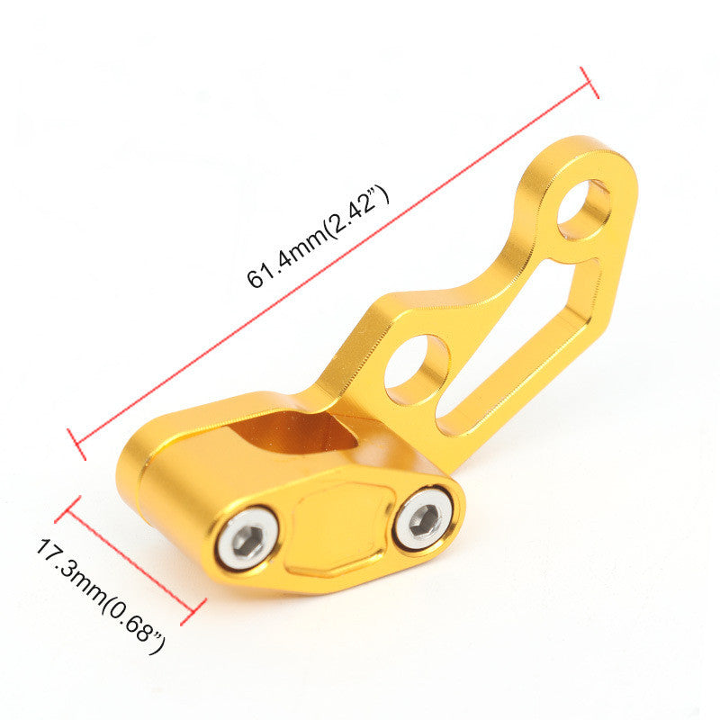 1pcs Universal CNC Motorcycle Brake Hose Clip Modified Oil Hose Brake Line Clamp Protector Aluminum Alloy Clip J1R6