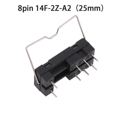 1pcs 5 Pins 8 14F-2Z-A1 Relay Socket 14F-2Z-A2 JW2SN G2R-2 JQX-115F HF